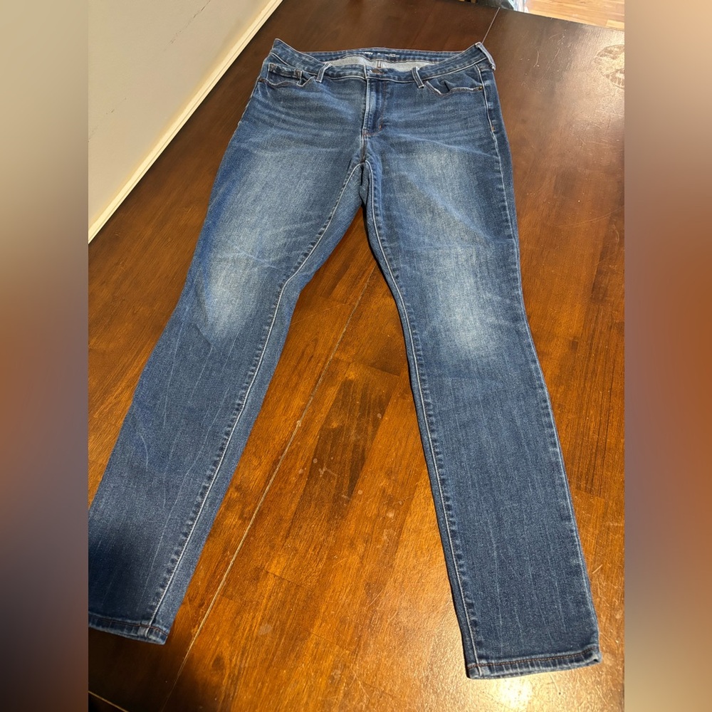 Old Navy Pop Icon Skinny Jeans. 3 pairs all  14 Tall 3 colors